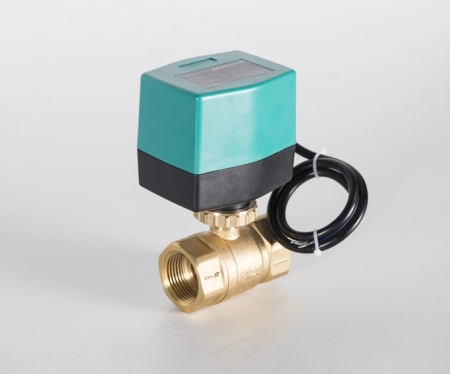 Mini Transfer Valve Mini Motorized Ball Valves • On/Off & 3-Point Compact Actuators